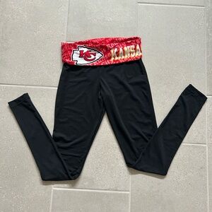 NFL Kansas City Chiefs Black Legging